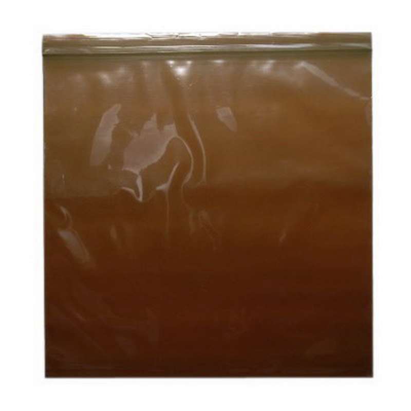 FAM30305 Amber Low Density Seal Top Poly Bag, 3 in x 5 in x 3 mil  1000/CA
